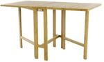VCM Balkontisch braun Teakholz B/H/L: ca. 65x75x25 cm