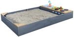 AXI Sandkasten Kelly grau B/H/L: ca. 115x22x180 cm