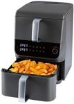 GOURMETmaxx Hei&szlig;luftfritteuse 16404 schwarz Metall B/H/L: ca. 28,4x40x43 cm...