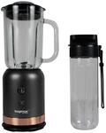 Hagenuk Standmixer MBL-350G ros&eacute;gold schwarz Kunststoff Glas B/H/T: ca....