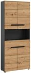 Hochschrank Canu Basalt Eiche Artisan Nachbildung B/H/T: ca. 76x193x34 cm