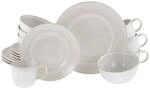 CreaTable Kombiservice ANTIQUE sand Steinzeug 16 tlg.