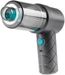 CLEANmaxx Akku-Handstaubsauger blau grau B/H/L: ca. 6,5x11,5x16 cm