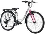 DaCapo Kinderrad Cindy 24 Zoll Rahmenh&ouml;he 32 cm 7 G&auml;nge wei&szlig; wei&szlig; ca. 24 Zoll