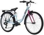 DaCapo Kinderrad Cindy 24 Zoll Rahmenh&ouml;he 32 cm 7 G&auml;nge blau blau ca. 24 Zoll