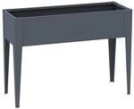 Westmann Hochbeet Vedura anthrazit Stahl B/H/L: ca. 100x80x30 cm