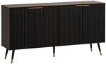 Sideboard schwarz B/H/T: ca. 150x81x39 cm