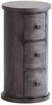 Sideboard schwarz B/H/T: ca. 34x65x34 cm
