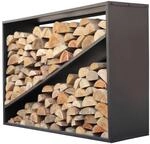 Westmann Kaminholzregal schwarz B/H/T: ca. 115x80x35 cm
