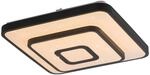 Just Light LED-Deckenleuchte Turanus schwarz B/H/L: ca. 37,5x8,5x37,5 cm