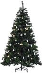 HOMCOM Tannenbaum gr&uuml;n Metall H/D: ca. 180x112 cm