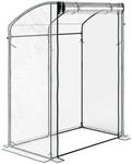 Outsunny Gew&auml;chshaus B/H/T/L: ca. 70x170x70x128 cm transparent
