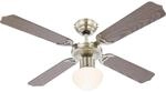 GLOBO Deckenventilator Champion Eiche wei&szlig; H/D: ca. 42x106 cm max. 60 W