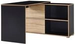 Schreibtisch anthrazit B/H/T: ca. 120x76x120 cm