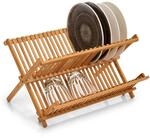 Zeller Geschirrabtropfst&auml;nder natur Bambus B/H/L: ca. 35x25x42 cm