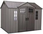 Lifetime Gartenhaus Saturn dunkelgrau B/H/L: ca. 305x244x244 cm