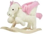 HOMCOM Kinder-Schaukelpferd B/H/L: ca. 28x57x70 cm