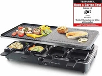 Emerio Raclette schwarz Stein B/H/L: ca. 24x14x46 cm