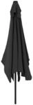 vidaXL Sonnenschirm anthrazit Polyester B/H/L: ca. 200x252x300 cm