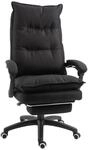 Vinsetto Massagestuhl MH02-0758 schwarz Schaumstoff Nylon