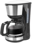 Emerio Kaffeeautomat CME-122933.7 silber schwarz Kunststoff B/H/T: ca. 18x31x25...