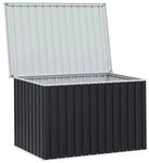 vidaXL Aufbewahrungsbox anthrazit Stahl B/H/T/L: ca. 99x93x99x149 cm