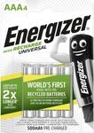 Energizer Akku NiMH AAA/Micro (HR03) 4er Pack