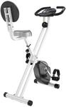 HOMCOM Fahrradtrainer schwarz Stahl B/H/T: ca. 43x109x97 cm