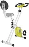 HOMCOM Fahrradtrainer wei&szlig; Stahl