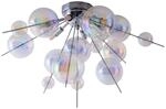 N&auml;ve Leuchten Deckenleuchte 1085130 multicolor Metall Glas B/H/T: ca. 57x38x57 cm G9