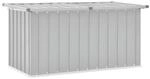 vidaXL Aufbewahrungsbox grau Kunststoff B/H/T/L: ca. 67x65x67x129 cm