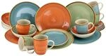 CreaTable Kombiservice Country multicolor Keramik