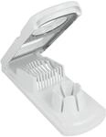 Metaltex Eierschneider wei&szlig; Kunststoff