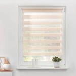 LICHTBLICK Doppelrollo Duo natur B/L: ca. 75x150 cm