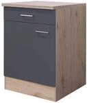 Unterschrank Morena grau matt B/H/T: ca. 60x85x60 cm