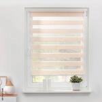 LICHTBLICK Doppelrollo Duo natur B/L: ca. 80x200 cm