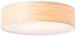 Brilliant Deckenleuchte Romm 99489/75 natur wei&szlig; Holz Kunststoff Metall H/D:...