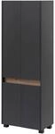 Hochschrank Cosmo anthrazit B/H/T: ca. 56,9x164,5x33 cm