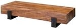 Couchtisch braun B/H/T: ca. 115x22x44 cm
