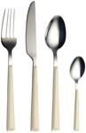 ECHTWERK Besteckset Basic creme Edelstahl 16 tlg.