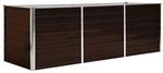 Hochbeet braun Stahl B/H/L: ca. 80x77x240 cm