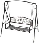 Outsunny Gartenschaukel bronze Metall B/H/L: ca. 123x175x167 cm