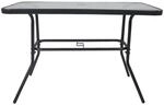 VCM Gartentisch anthrazit Metall B/H/T: ca. 110x70x55 cm