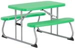 Lifetime Picknickgarnitur Kids gr&uuml;n Kunststoff B/H/L: ca. 90x53x83 cm
