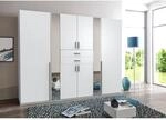Kleiderschrank Vanea wei&szlig; B/H/T: ca. 270x210x58 cm