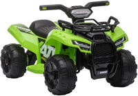 HOMCOM Kinder-Elektroquad gr&uuml;n B/H/L: ca. 44x42x66 cm