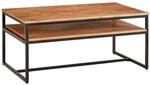 Couchtisch braun B/H/T: ca. 60x45x100 cm