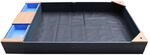 AXI Sandkasten Kelly anthrazit B/H/L: ca. 115x22x180 cm