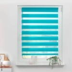 LICHTBLICK Doppelrollo Duo blau B/L: ca. 90x150 cm