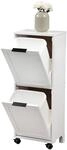 Kesper Universalschrank wei&szlig; Spanplatte B/H/T: ca. 35x89x23 cm